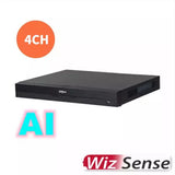 Dahua 8MP + 4CH Kit: 2x6MP TiOC and 2x8MP Turret Cameras with 4CH AI NVR