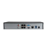 Uniview 6MP Kit 4xIPC3616LE-ADF28 Camera with 8MP 4K Ultra HD 4CH PoE NVR