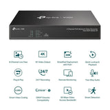 TP-Link VIGI NVR1004H-4P 4 Channel PoE+ Network Video Recorder 4K HDMI Audio