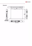 Hikvision 8MP Colorvu HYBRID CCTV Kit: 8 x Liveguard Cameras + 8CH M Series NVR