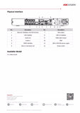 Hikvision NVR DS-7608NI-M2/8P M SERIES 8ch PoE CCTV NVR 128Mbps 4K 2HDD Bay