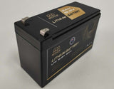Rock 12.8V 9AH Lithium Iron Phosphate (LiFePO4) Battery