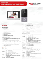 Hikvision Video Intercom Kit DS-KIS603-P Doorbell Camera WiFi IP Wireless App