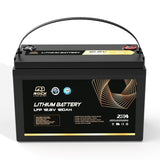 4 x Rock 12V 120Ah Lithium Iron Phosphate LiFePO4 Battery Cells Solar Caravan 4W