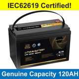 Rock 12V 120Ah Lithium Iron Phosphate LiFePO4 Battery Cells Solar Caravan 4WD RV