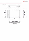 Hikvision NVR DS-7604NI-M1/4P M SERIES Model 4ch PoE CCTV NVR 4K AUS New 2024