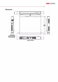 Hikvision NVR DS-7608NI-M2/8P M SERIES 8ch PoE CCTV NVR 128Mbps 4K 2HDD Bay