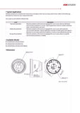 Hikvision DS-2CD2367G2H-LISU/SL 6MP Smart Hybrid Light ColorVu Turret Camera