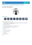 Uniview IPC3616LE-ADF28 EASY SERIES IP CAMERA HD IR Fixed Eyeball