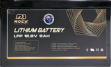 Rock 12.8V 9AH Lithium Iron Phosphate (LiFePO4) Battery