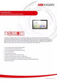 Hikvision DS-KH6350-WTE1 Gen2 IP-Based 7 inch Indoor Intercom Station Wifi WHITE