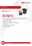 Hikvision 4x4 MP Outdoor ColorVu Liveguard Turret Cameras With Acusense + 8CH NVR Kit