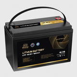 Ben Neumeister Rock 12V 120Ah LiFePO4 Battery With Bluetooth Solar Caravan RV 4WD