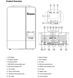 Growatt SPF 5000 ES Off grid solar inverter support 48V battery MPPT+WIFI Module