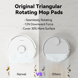Narwal Freo Robot Vacuum and Mop Cleaner with Auto Mop Washing & Drying LCD Display