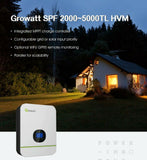 Growatt 5000TL-P HVM off-Grid Solar Inverter Charger 80A MPPT Solar Controller