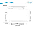 HiLook NVR-216MH-C-16P 16CH NVR, 16x PoE NVR Network Video Recorder 2HDD Bays