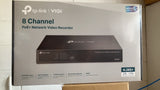 TP-Link VIGI NVR1008H-8MP 8 Channel PoE+ Network Video Recorder with 8 POE V1.20