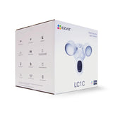 EZVIZ Floodlight LC1C Security Camera Motion Activated 2Way Audio Siren Alarm