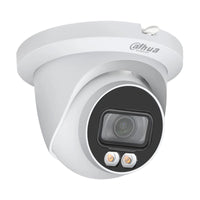 Dahua IPC-HDW3549TM-AS-LED 5MP Full-color Fixed-focal Warm LED Eyeball IP Camera
