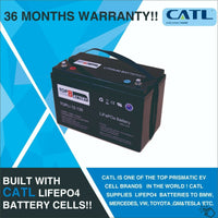 Top Lithium Battery 12V 135Ah Lithium Iron Battery LiFePO4 Rechargeable 4WD RV