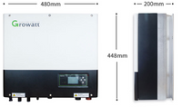 Growatt 6kW Hybrid Single Phase 2 MPPT Solar Inverter SPH6000TL BL-UP