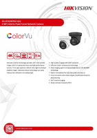 Hikvision DS-2CD2387G2-LU 8MP Gen2 ColorVu Fixed Turret Network Camera 2.8mm AU