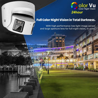 Hikvision DS-2CD2367G2P-LSU/SL 6MP Panoramic ColorVu Fixed Turret Network Camera
