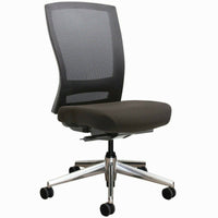 Office Ergonomic Chair Buro Mentor Polished Aliumlium  Base Performance Chair