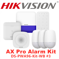 Hikvision AX Pro Alarm Wireless System DS-PWA96-Kit-WB PIR Detector Magnetic #3