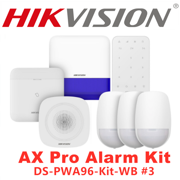 Hikvision AX Pro Alarm Wireless System DS-PWA96-Kit-WB PIR Detector Magnetic #3
