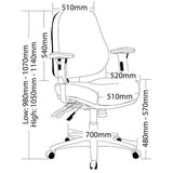 Logan Ergonomic Office Task Chair 10 Years warranty Shift Seating