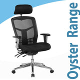 Oyster Mesh  Ergonomic Office Task Chair 10 Years warranty Shift Seating