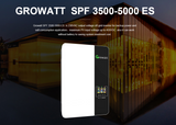 Growatt SPF 5000 ES Off grid solar inverter support 48V battery MPPT