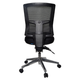 Buro Metro II Ergonomic Chair Nylon Base Office Black Chair Mesh Back