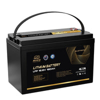 Rock 12V 120Ah LiFePO4 Battery With Bluetooth Solar Caravan RV 4WD