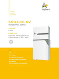 ALPHAESS SMILE-S6-HV 6KW Inverter + 8.2 KWH Battery Residential Energy Storage
