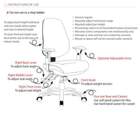 Express TR600 Deluxe Fully Ergonomic Task Chair 150kg Heavy Duty