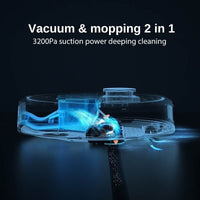 ROIDMI EVA Self-Cleaning & Emptying Robot Vacuum Cleaner Auto Washing Station