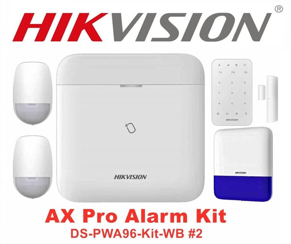 Hikvision AX Pro Alarm Wireless System DS-PWA96-Kit-WB PIR Detector Magnetic #2