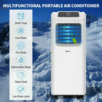 Shinco 7000BTU Portable Air Conditioner with, Cooling,Dehumidifier and Fan Modes