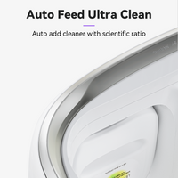 Narwal Freo Robot Vacuum and Mop Combo, Robot Mop and Vacuum with Auto Mop Washing & Drying, Dirt Sense Ultra Clean, Auto Add Cleaner, LCD Display, Smart Swing, Arcuate-Route, Wifi, APP Control